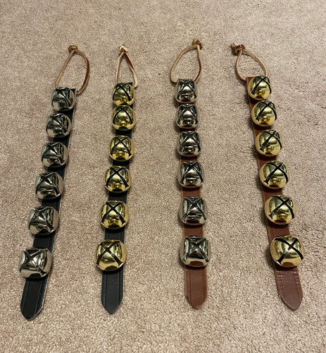 Sleigh bells leather - sleigh, christmas